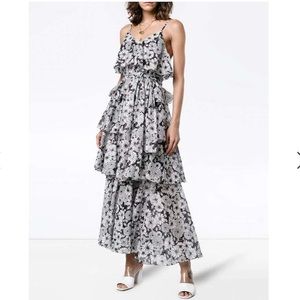 LISA MARIE FERNANDEZ Imaan Floral-Print Cotton-Voile dress